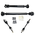AXLES, DRIVESHAFT & 4WD
